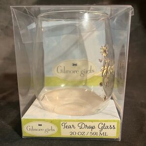 Gilmore Girls Wine Glass “A Thousand Daises”